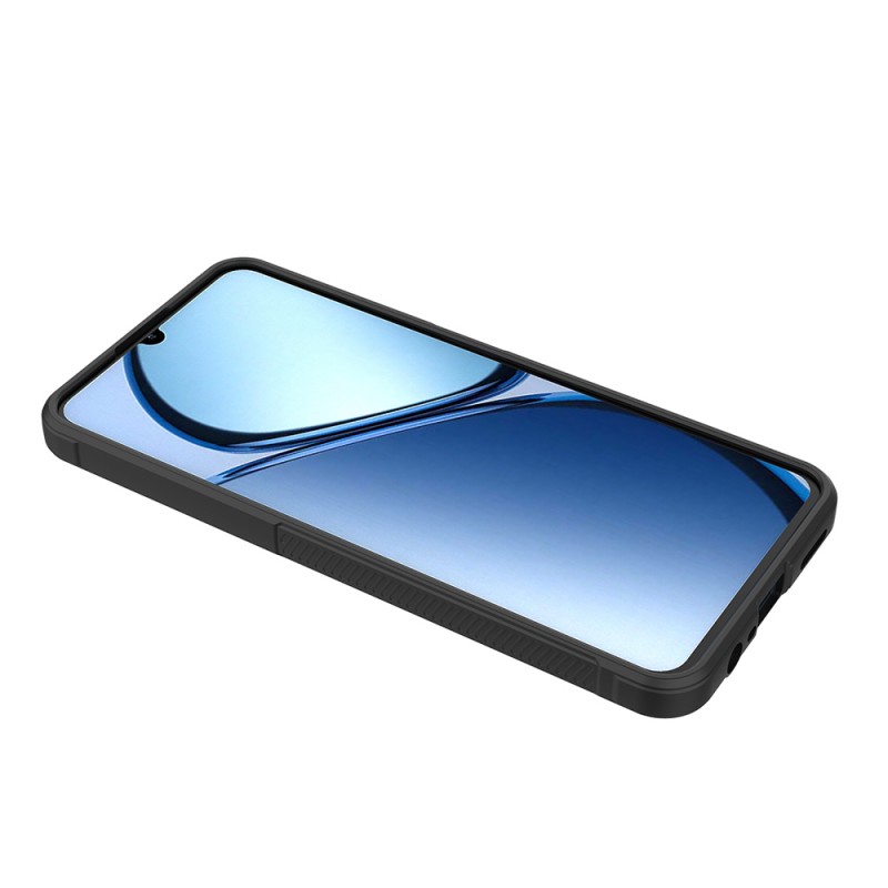 Bal-z Realme C61 Kılıf Esnek TPU Oyuklu Arka Yüzey Tasarımlı Zore Etnik Silikon Kapak