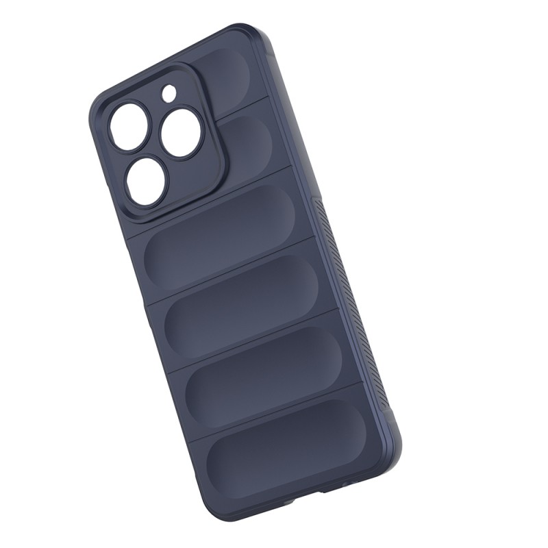 Bal-z Realme C61 Kılıf Esnek TPU Oyuklu Arka Yüzey Tasarımlı Zore Etnik Silikon Kapak