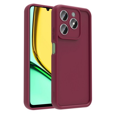 Bal-z Realme C61 Kılıf Kamera Korumalı Zore Ananas Kapak