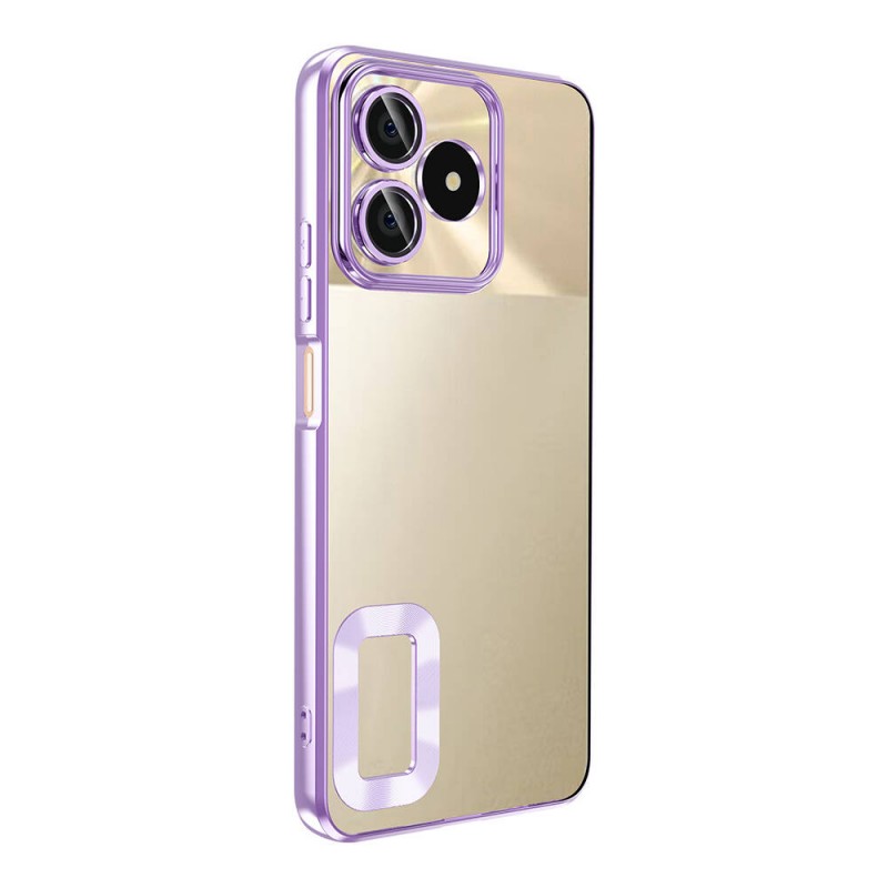 Bal-z Realme Note 50 Kılıf Kamera Korumalı Logo Gösteren  Omega Kapak