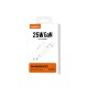 Recci RC106E GaN Teknolojili Hızlı Şarj Başlığı Type-C to Type-C PD 25W Kablolu Şarj Seti Recci RC106E GaN Teknolojili Hızlı Şarj Başlığı Type-C to Type-C PD 25W Kablolu Şarj Seti