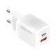 Recci RC83ECC GaN Teknolojili Hızlı Şarj Başlığı USB-A to Type-C PD 35W Kablolu Şarj Seti Recci RC83ECC GaN Teknolojili Hızlı Şarj Başlığı USB-A to Type-C PD 35W Kablolu Şarj Seti