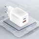 Recci RC83ECC GaN Teknolojili Hızlı Şarj Başlığı USB-A to Type-C PD 35W Kablolu Şarj Seti Recci RC83ECC GaN Teknolojili Hızlı Şarj Başlığı USB-A to Type-C PD 35W Kablolu Şarj Seti