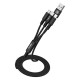 Recci RCS-D120 Fast Wind Serisi 3in1 USB-A to Lightning – Type-C – Micro Şarj ve Data Kablosu 1.2M Recci RCS-D120 Fast Wind Serisi 3in1 USB-A to Lightning – Type-C – Micro Şarj ve Data Kablosu 1.2M