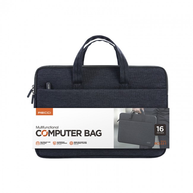 Recci RCS-S11 Su Geçirmez Polyester Kumaş 16 inç Laptop Çantası Recci RCS-S11 Su Geçirmez Polyester Kumaş 16 inç Laptop Çantası