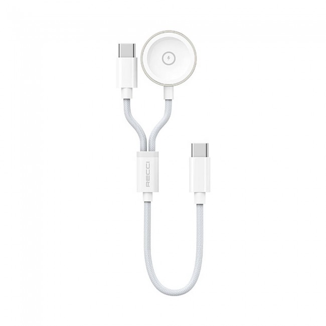 Recci RCW-39 2in1 Akıllı Saat Wireless Şarj Kablosu Recci RCW-39 2in1 Akıllı Saat Wireless Şarj Kablosu