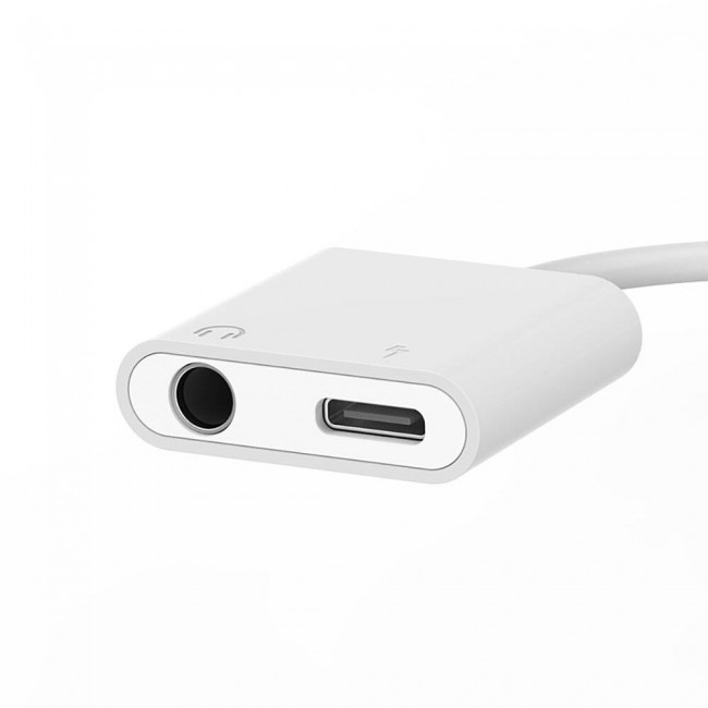 Recci RDS-A02 Type-C 2in1 Şarj ve Ses Adaptörü Recci RDS-A02 Type-C 2in1 Şarj ve Ses Adaptörü