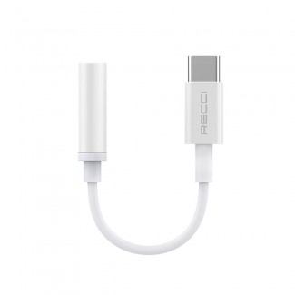 Recci RDS-A03 3.5mm to Type-C Audio Kablo Recci RDS-A03 3.5mm to Type-C Audio Kablo