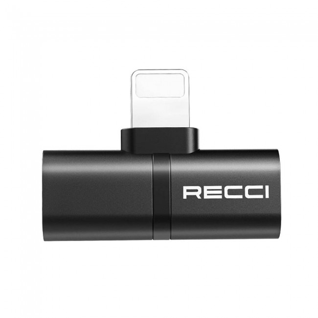 Recci RDS-A05 Lightning 2in1 Şarj ve Ses Adaptörü Recci RDS-A05 Lightning 2in1 Şarj ve Ses Adaptörü