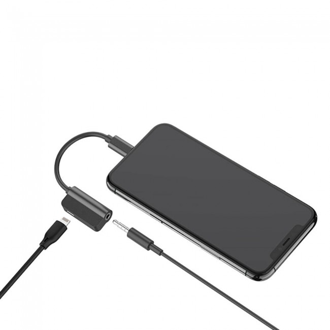 Recci RDS-A06 Lightning 2in1 Şarj ve Ses Adaptörü Recci RDS-A06 Lightning 2in1 Şarj ve Ses Adaptörü