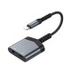 Recci RDS-A17 Lightning 2in1 Şarj ve Ses Adaptörü Recci RDS-A17 Lightning 2in1 Şarj ve Ses Adaptörü