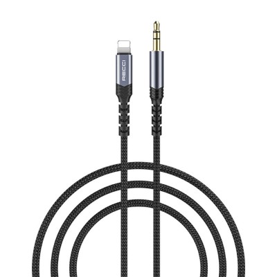 Recci RDS-A26 Lightning to 3.5mm AUX Audio Kablo Recci RDS-A26 Lightning to 3.5mm AUX Audio Kablo