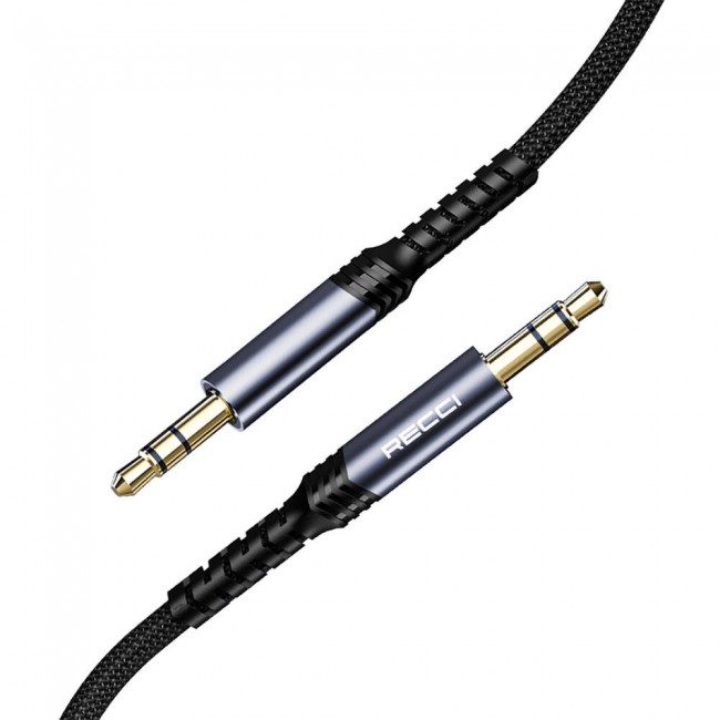 Recci RDS-A28 3.5mm to 3.5mm AUX Audio Kablo Recci RDS-A28 3.5mm to 3.5mm AUX Audio Kablo