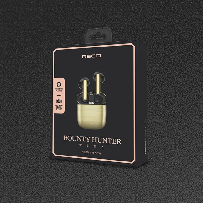 Recci REP-W42 Bounty Hunter Serisi TWS Kulak İçi Bluetooth v5.2 Kulaklık Recci REP-W42 Bounty Hunter Serisi TWS Kulak İçi Bluetooth v5.2 Kulaklık