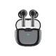 Recci REP-W50 Şeffaf Tasarım Hi-Fi Ses Kaliteli Bluetooth v5.3 Amber Serisi Kulak İçi Kulaklık