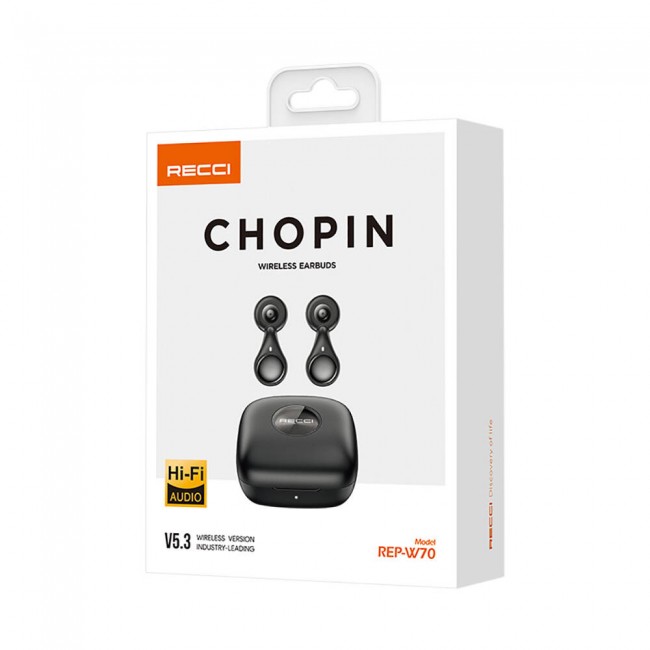 Recci REP-W70 Hi-Fi Ses Kaliteli Bluetooth v5.3 Chopin Serisi Kulak İçi Kulaklık Recci REP-W70 Hi-Fi Ses Kaliteli Bluetooth v5.3 Chopin Serisi Kulak İçi Kulaklık