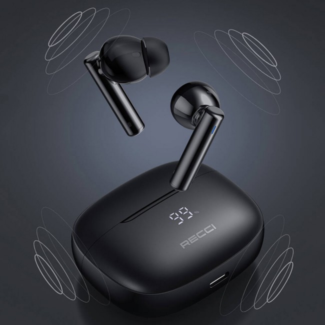Recci REP-W77 Warrior Serisi ANC Özellikli TWS Kulak İçi Bluetooth v5.3 Kulaklık Recci REP-W77 Warrior Serisi ANC Özellikli TWS Kulak İçi Bluetooth v5.3 Kulaklık