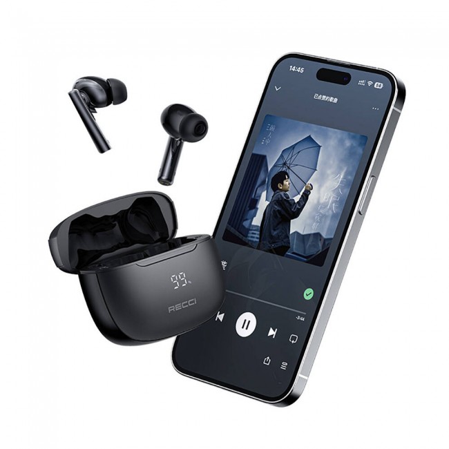 Recci REP-W77 Warrior Serisi ANC Özellikli TWS Kulak İçi Bluetooth v5.3 Kulaklık Recci REP-W77 Warrior Serisi ANC Özellikli TWS Kulak İçi Bluetooth v5.3 Kulaklık