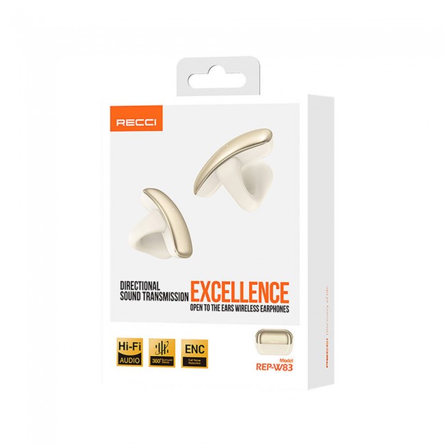 Recci REP-W83 Excellence Serisi ENC Teknolojili Hi-Fi Ses Kaliteli TWS Kulak İçi Bluetooth v5.3 Kulaklık Recci REP-W83 Excellence Serisi ENC Teknolojili Hi-Fi Ses Kaliteli TWS Kulak İçi Bluetooth v5.3 Kulaklık