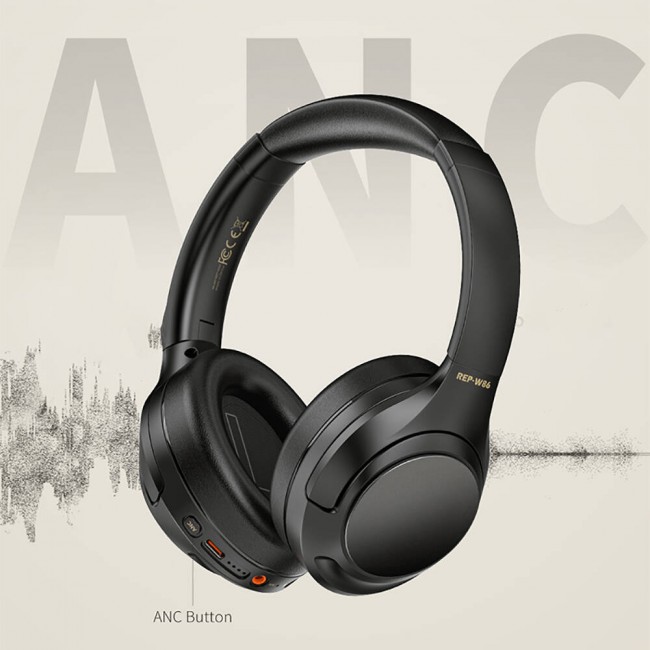 Recci REP-W86 ANC Özellikli Hi-Fi Ses Kaliteli Kulak Üstü Bluetooth v5.3 Kulaklık Recci REP-W86 ANC Özellikli Hi-Fi Ses Kaliteli Kulak Üstü Bluetooth v5.3 Kulaklık
