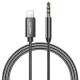 Recci RH02 Lightning to 3.5mm AUX Audio Kablo Recci RH02 Lightning to 3.5mm AUX Audio Kablo