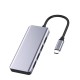 Recci RH06 Type-C to 4 USB3.0 + Micro Bağlantı Özellikli 5in1 USB Çoğaltıcı Hub Recci RH06 Type-C to 4 USB3.0 + Micro Bağlantı Özellikli 5in1 USB Çoğaltıcı Hub