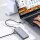 Recci RH06 Type-C to 4 USB3.0 + Micro Bağlantı Özellikli 5in1 USB Çoğaltıcı Hub Recci RH06 Type-C to 4 USB3.0 + Micro Bağlantı Özellikli 5in1 USB Çoğaltıcı Hub