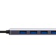 Recci RH06 Type-C to 4 USB3.0 + Micro Bağlantı Özellikli 5in1 USB Çoğaltıcı Hub Recci RH06 Type-C to 4 USB3.0 + Micro Bağlantı Özellikli 5in1 USB Çoğaltıcı Hub