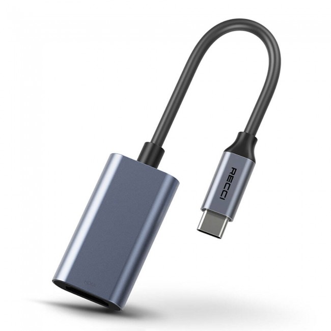 Recci RH11 HDMI to Type-C Dönüştürücü Kablo