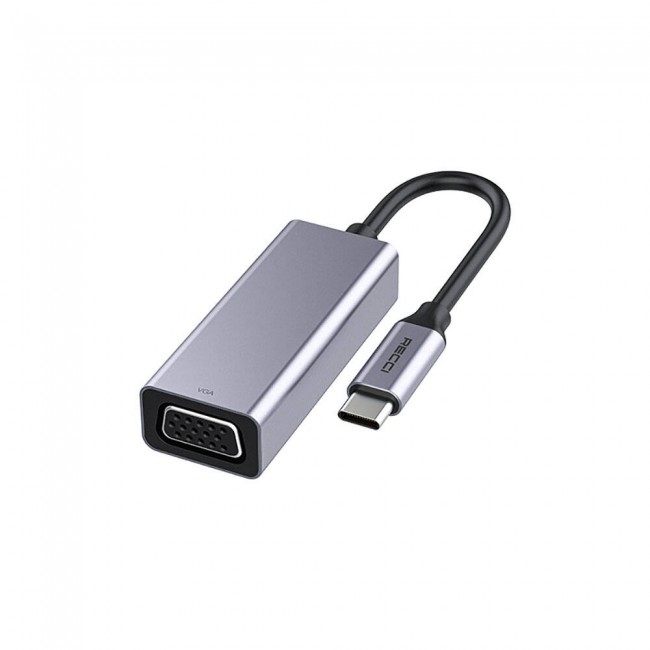 Recci RH12 VGA to Type-C Dönüştürücü Kablo Recci RH12 VGA to Type-C Dönüştürücü Kablo