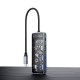 Recci RH16 Type-C to Type-C PD100W + USB3.0 + HDMI + Type-C Bağlantılı 5in1 Hub Recci RH16 Type-C to Type-C PD100W + USB3.0 + HDMI + Type-C Bağlantılı 5in1 Hub