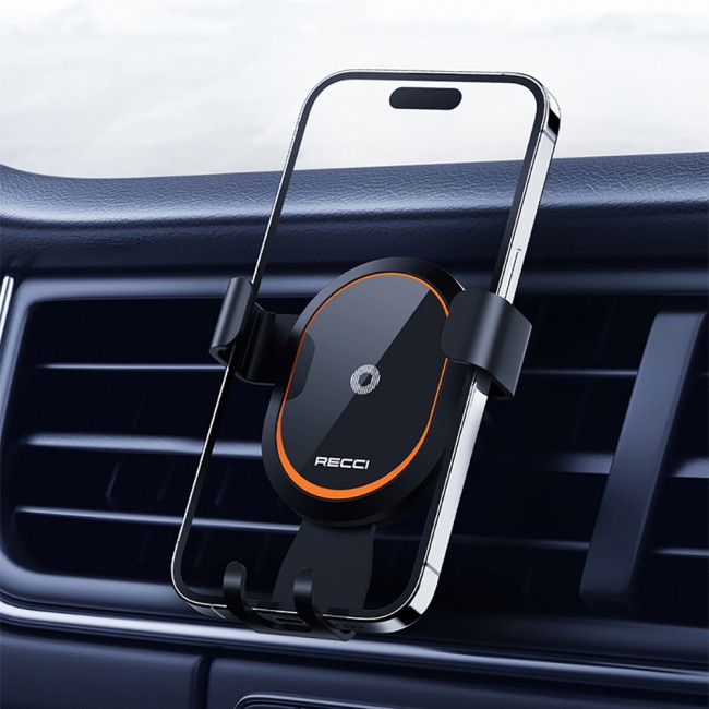 Recci RHO-C26 360 Dönebilen Havalandırma Tasarım Araç Telefon Tutucu Recci RHO-C26 360 Dönebilen Havalandırma Tasarım Araç Telefon Tutucu