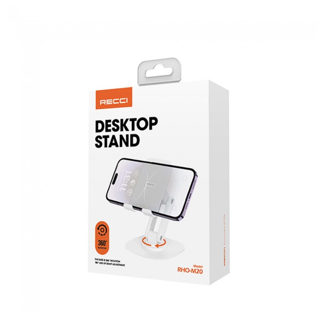 Recci RHO-M20 Ayarlanabilir Katlanabilir 360° Dönebilen Telefon ve Tablet Standı Recci RHO-M20 Ayarlanabilir Katlanabilir 360° Dönebilen Telefon ve Tablet Standı