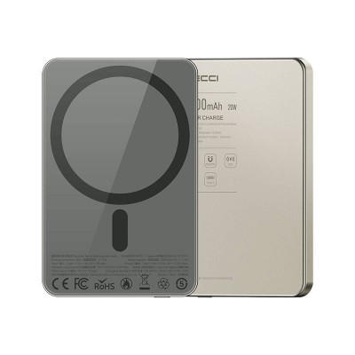 Recci RP25 PD 20W Ultra İnce Hızlı Şarj Özellikli Wireless Powerbank 15W 5000mAh Recci RP25 PD 20W Ultra İnce Hızlı Şarj Özellikli Wireless Powerbank 15W 5000mAh