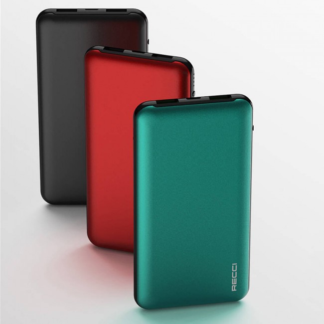 Recci RPB-P05 Greeny Serisi LED Işık Göstergeli Hızlı Şarj Özellikli Taşınabilir Powerbank 22.5W 10000mAh Recci RPB-P05 Greeny Serisi LED Işık Göstergeli Hızlı Şarj Özellikli Taşınabilir Powerbank 22.5W 10000mAh