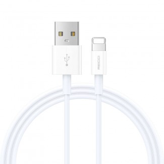 Recci RS06L USB-A to Lightning 2.4A Hızlı Şarj Özellikli Data ve Şarj Kablosu 1M Recci RS06L USB-A to Lightning 2.4A Hızlı Şarj Özellikli Data ve Şarj Kablosu 1M