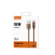 Recci RS08C Warrior Serisi USB-A to Type-C 100W Hızlı Şarj Özellikli Data ve Şarj Kablosu 1.2M Recci RS08C Warrior Serisi USB-A to Type-C 100W Hızlı Şarj Özellikli Data ve Şarj Kablosu 1.2M