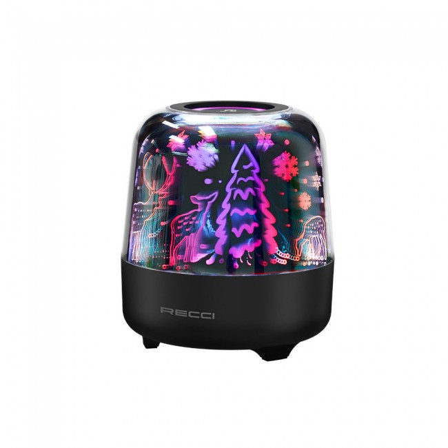 Recci RSK-W20 Magic Forest Serisi TF/AUX/USB Hi-Fi RGB Işıklı Wireless Bluetooth 5.0 Speaker Hoparlör 1200mAh Recci RSK-W20 Magic Forest Serisi TF/AUX/USB Hi-Fi RGB Işıklı Wireless Bluetooth 5.0 Speaker Hoparlör 1200mAh