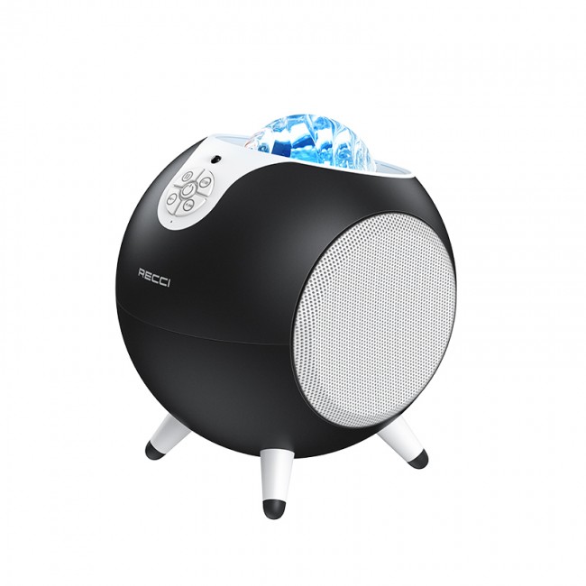 Recci RSK-W22 Starry Sky Serisi Hi-Fi Aurora Lambalı Wireless Bluetooth 5.2 Speaker Hoparlör 10W Recci RSK-W22 Starry Sky Serisi Hi-Fi Aurora Lambalı Wireless Bluetooth 5.2 Speaker Hoparlör 10W