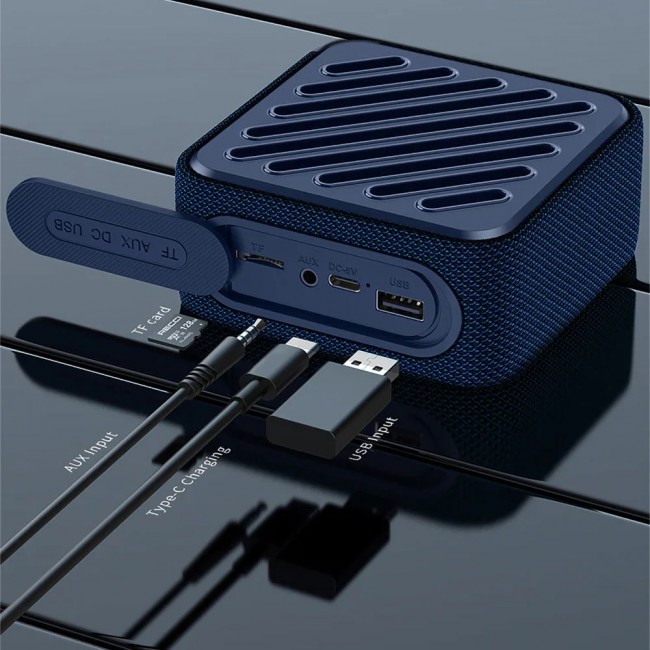 Recci RSK-W33 Mocca Serisi TF/AUX/USB Askılı Akıllı Wireless Bluetooth 5.3 Speaker Hoparlör Recci RSK-W33 Mocca Serisi TF/AUX/USB Askılı Akıllı Wireless Bluetooth 5.3 Speaker Hoparlör