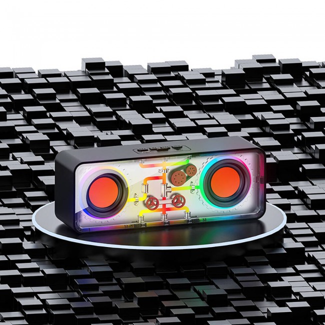 Recci RSK-W38 Space Station Serisi RGB Led Işıklı Bluetooth Hoparlör FM Radio Özellikli Recci RSK-W38 Space Station Serisi RGB Led Işıklı Bluetooth Hoparlör FM Radio Özellikli