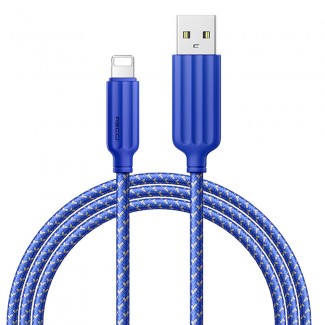 Recci RTC-N23L 2.4A Hızlı Şarj Özellikli Lightning to USB-A Kablo 1M Recci RTC-N23L 2.4A Hızlı Şarj Özellikli Lightning to USB-A Kablo 1M
