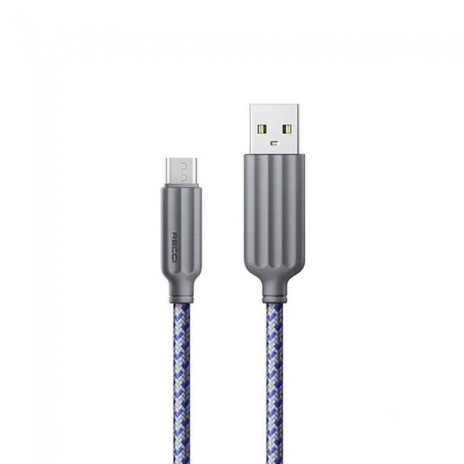 Recci RTC-N23M 2.4A Hızlı Şarj Özellikli Micro to USB-A Kablo 1M Recci RTC-N23M 2.4A Hızlı Şarj Özellikli Micro to USB-A Kablo 1M
