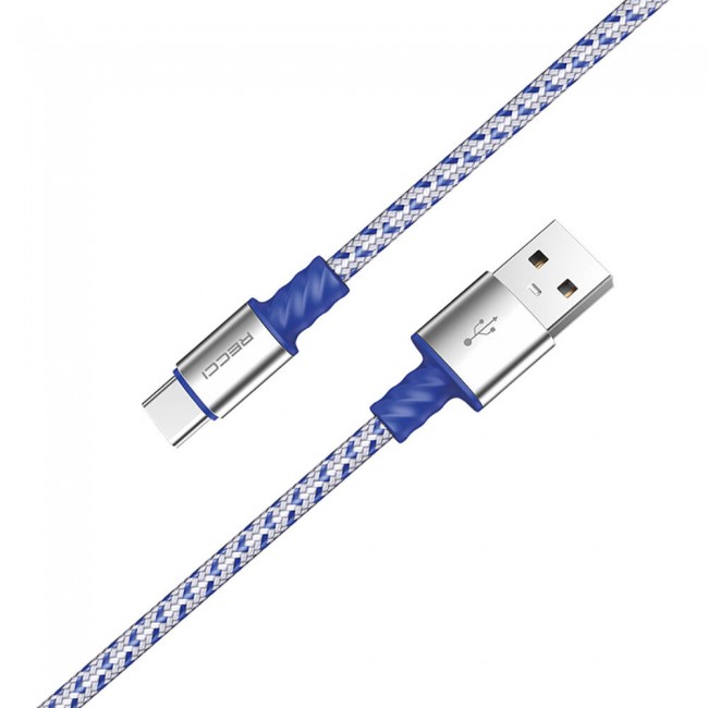Recci RTC-N33C Instant Serisi USB-A to Type-C 3A Hızlı Şarj Özellikli Şarj ve Data Kablosu 2M Recci RTC-N33C Instant Serisi USB-A to Type-C 3A Hızlı Şarj Özellikli Şarj ve Data Kablosu 2M