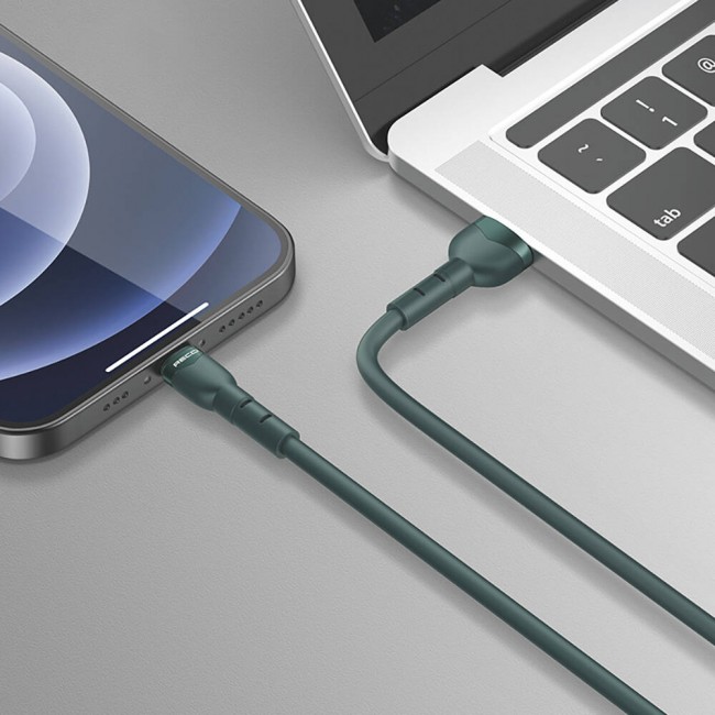 Recci RTC-N35L Hızlı Şarj Özellikli 100cm Lightning to USB-A Kablo Recci RTC-N35L Hızlı Şarj Özellikli 100cm Lightning to USB-A Kablo