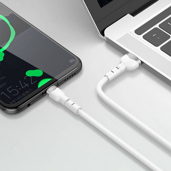 Recci RTC-N35L Hızlı Şarj Özellikli 100cm Lightning to USB-A Kablo Recci RTC-N35L Hızlı Şarj Özellikli 100cm Lightning to USB-A Kablo
