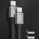 Recci RTC-P08CC Type-C to Type-C PD 100W 5A Hızlı Şarj Naylon Örgü Tasarım Şarj ve Data Kablosu 1.5M Recci RTC-P08CC Type-C to Type-C PD 100W 5A Hızlı Şarj Naylon Örgü Tasarım Şarj ve Data Kablosu 1.5M