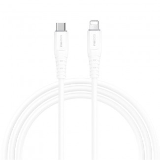 Recci RTC-P09CL Silicone Serisi 20W Hızlı Şarj Özellikli Type-C To Lightning PD Kablo 1.5M Recci RTC-P09CL Silicone Serisi 20W Hızlı Şarj Özellikli Type-C To Lightning PD Kablo 1.5M