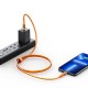 Recci RTC-P19C Amber Serisi USB-A to Type-C 6A Şeffaf Tasarım Şarj ve Data Kablosu 1.5M Recci RTC-P19C Amber Serisi USB-A to Type-C 6A Şeffaf Tasarım Şarj ve Data Kablosu 1.5M