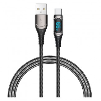 Recci RTC-P21C Ghost Serisi 66W 6A Hızlı Şarj Özellikli USB-A To Type-C Kablo 1.2M Recci RTC-P21C Ghost Serisi 66W 6A Hızlı Şarj Özellikli USB-A To Type-C Kablo 1.2M